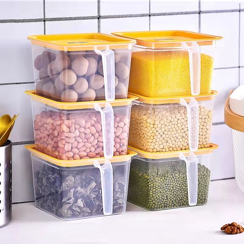 冰箱收纳盒家用保鲜盒食物密封收纳盒豆制品蔬菜水果冰箱储物盒