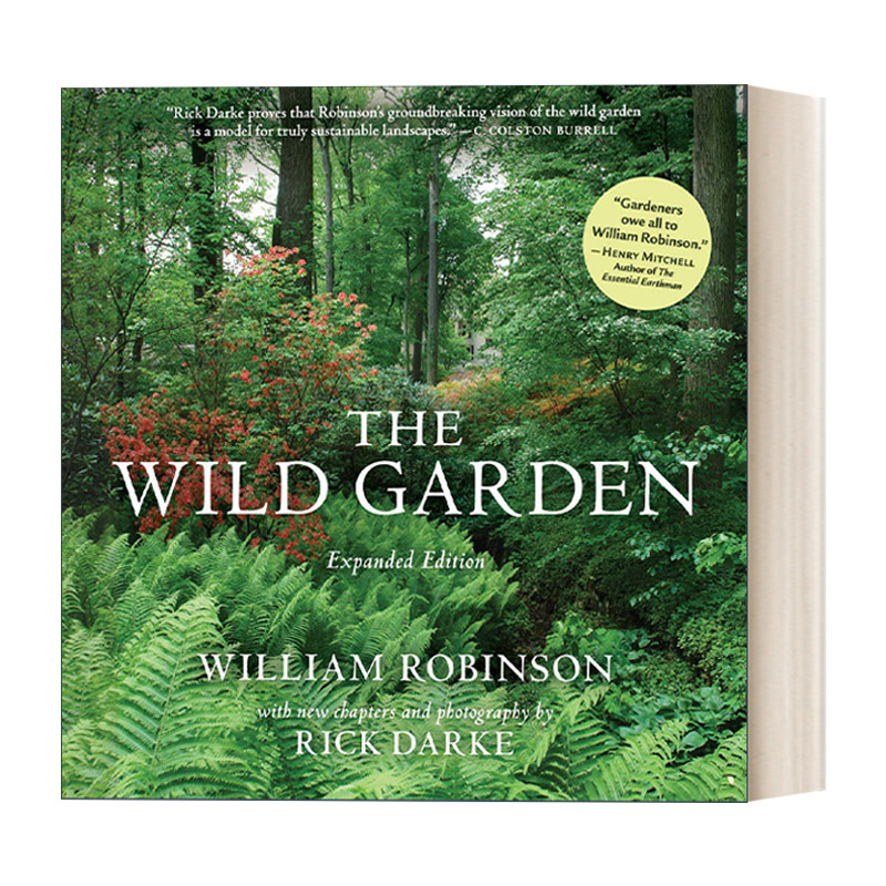 英文原版 The Wild Garden: Expanded Edition 野地上的花园 扩充版 园艺景观设计 环保 精装 William Robinson 英文版 进口英语原