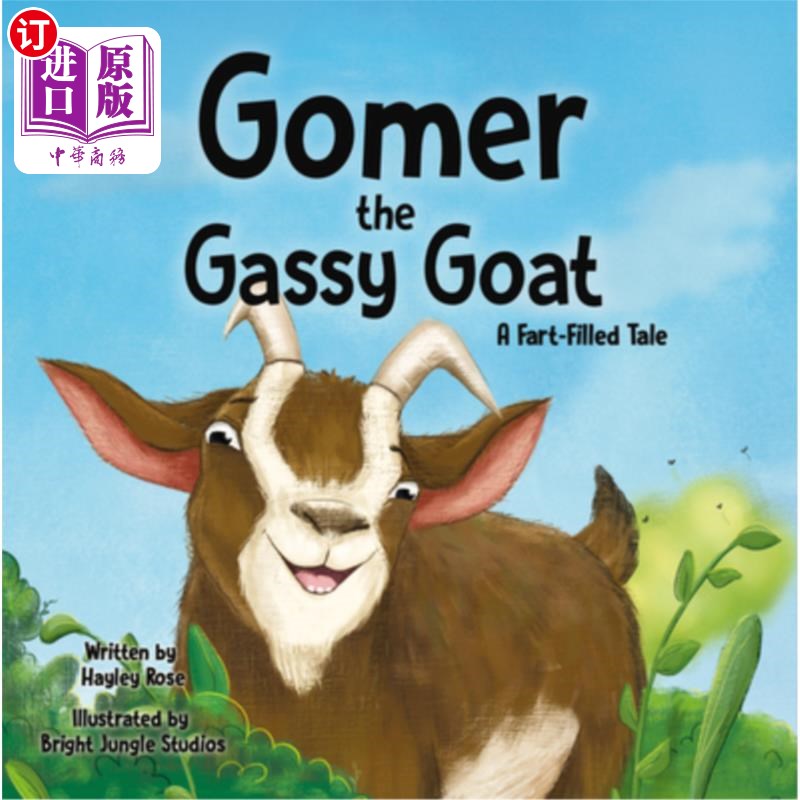 海外直订Gomer the Gassy Goat 会放屁的山羊戈默
