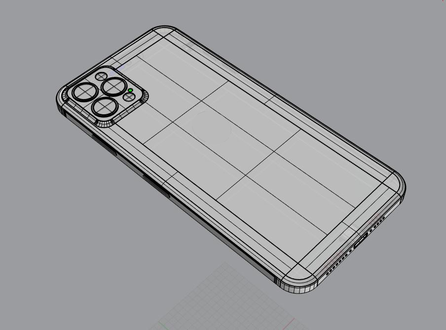 iPhone 12 Pro手机3D犀牛模型建模3DRhino/C4D/UG/3dmax/stp/obj