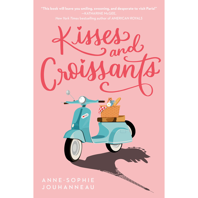 【预售】英文原版 Kisses And Croissants 亲吻和羊角面包 Anne-Sophie Jouhanneau 讲述芭蕾舞演员和法国男孩的故事爱情小说书籍