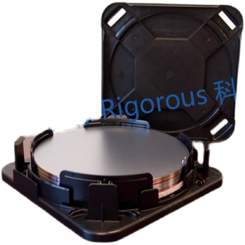 。6英寸 8英寸12英寸黑色晶圆保护盒蛋糕盒 硅片盒 运输 wafer bo