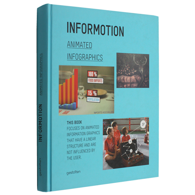 【现货】Information，生动的图标设计 英文原版图书籍进口正版 T Finke，Sebastian Manger 字体图案标志设计