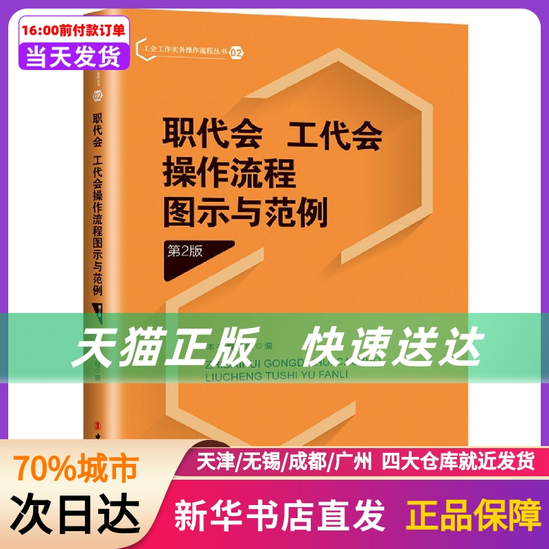 职代会、工代会操作流程图示与范例 第2版 中国工人出版社 新华书店正版书籍