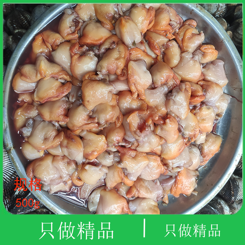 大连海鲜刺身新鲜大贝类蛤蜊当天毛蚶蛤野生生吃寿司现扣大赤贝肉