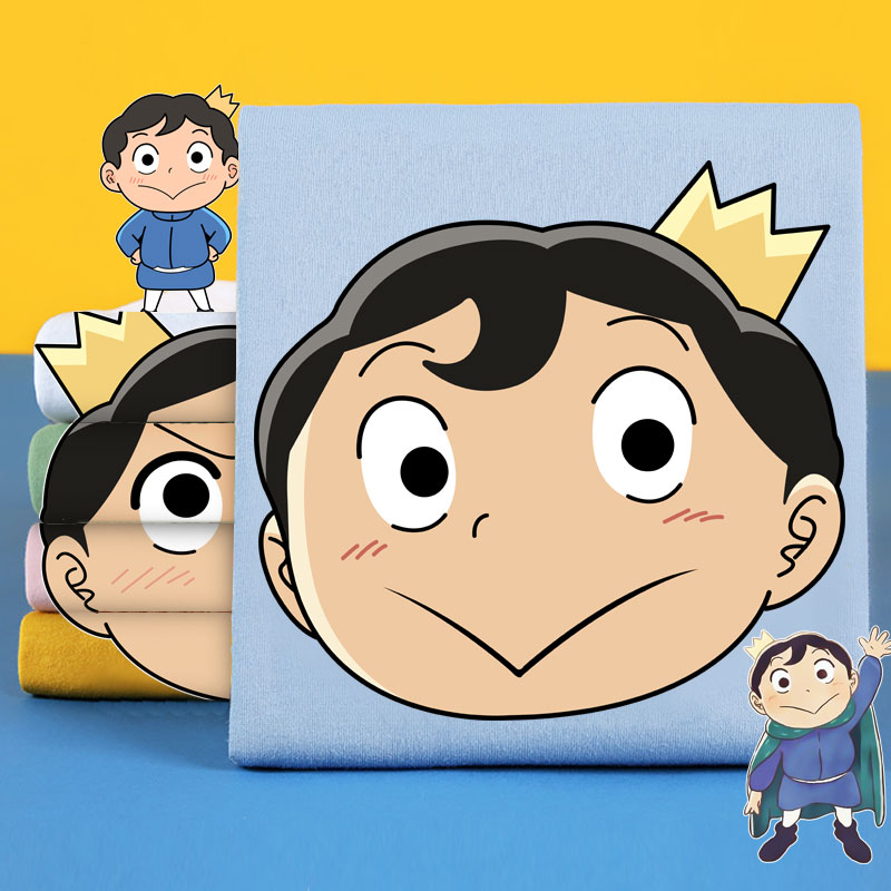 二次元国王排名T恤男夏季短袖卡通印花波吉王子卡克衣服儿童半袖