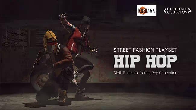 iclone动作素材之街头嘻哈 Street Fashion - Hip Hop
