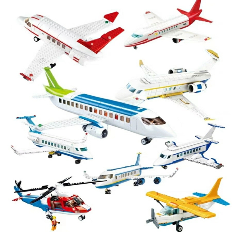 国产c919民航航天空中巴士货运模型拼装玩具儿童益智大型飞机客机