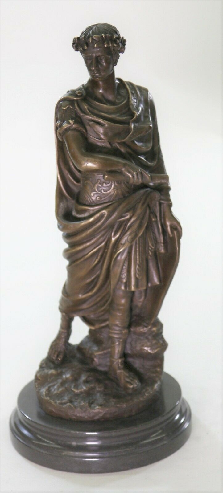 代购 凯撒大帝铜像手工制作蜡像雕塑青铜雕像客厅摆件装饰古董