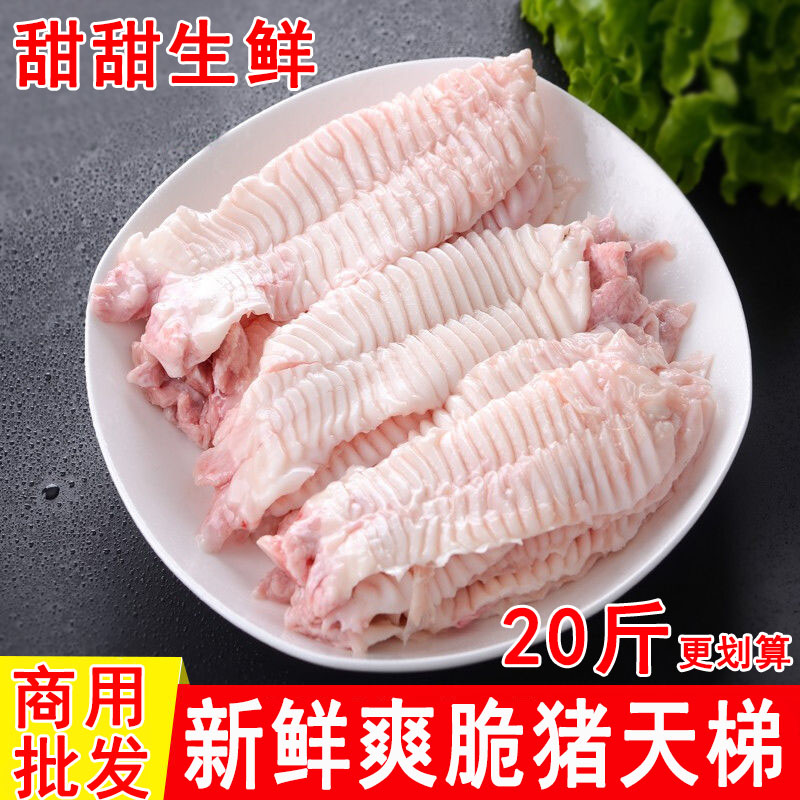 新鲜冷冻猪天梯猪牙板猪巧舌猪天堂猪牙梗5斤-20斤商用生鲜食材