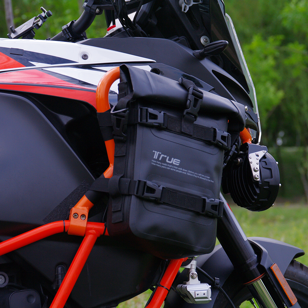 适用于宝马ADV车型冒险护杠包摩托车保险杠边包硬壳侧包本田KTM包