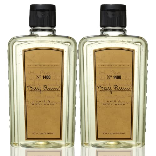 C.O. Bigelow Bay Rum Hair and Body Wash for Men  No. 1400  1