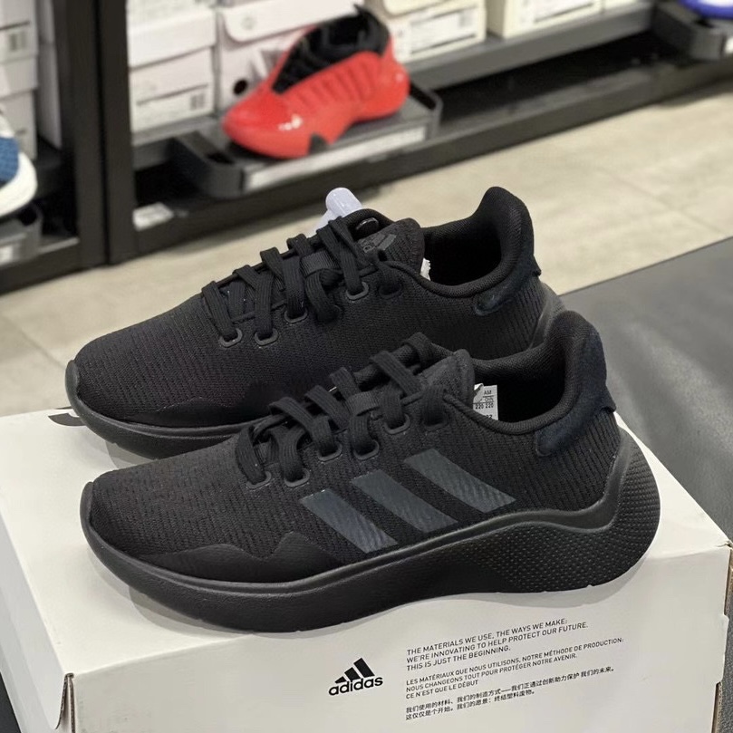 Adidas/阿迪达斯PUREMOTION 2.0 黑色软弹舒适女子运动鞋HQ1720
