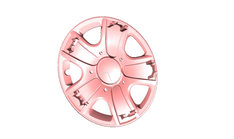 【ZM152】汽车轮帽注塑模具设计/CAD图纸说明书资料