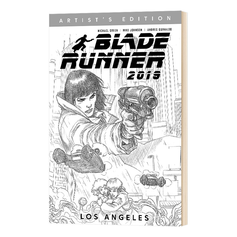 华研原版 银翼杀手2019漫画系列1 英文原版 Blade Runner 2019 Vol 1 B&W Art Edition 黑白艺术作品集 英文版 进口英语书籍