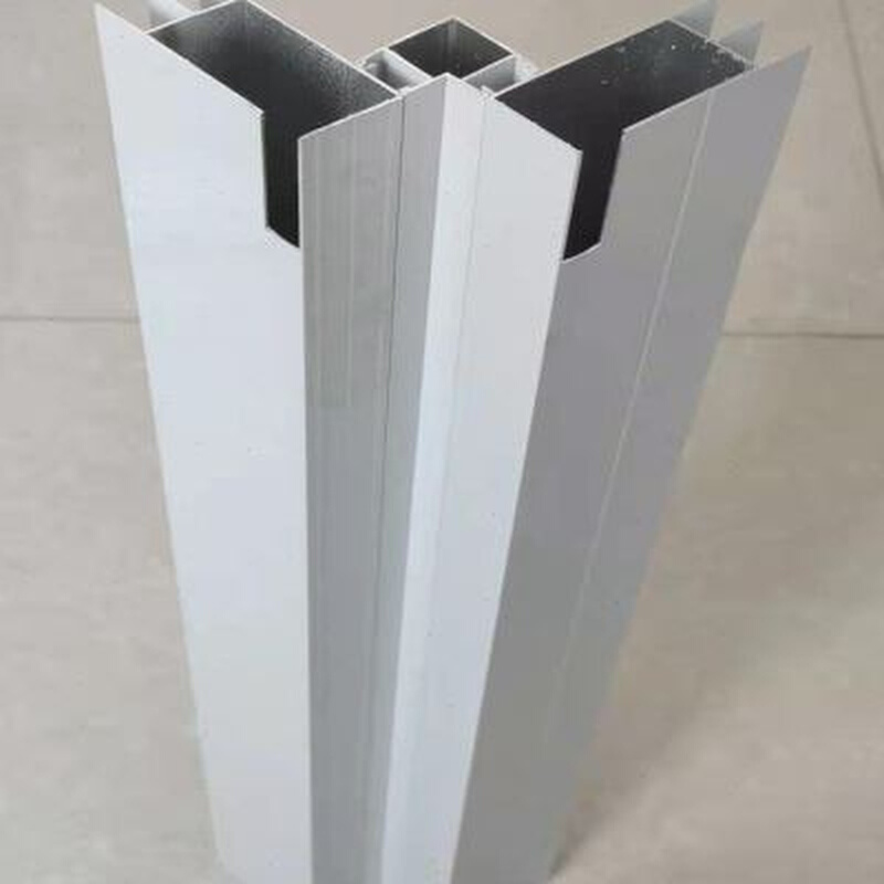 瓷砖灶台立柱转角卡槽打灶橱柜专用铝材配件90度直角铝合金山型槽