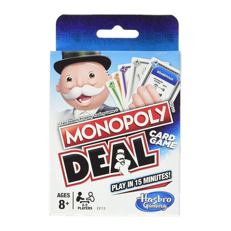 Monopoly Deal  Play Cards Board  Family Party Poker  Fun Mul