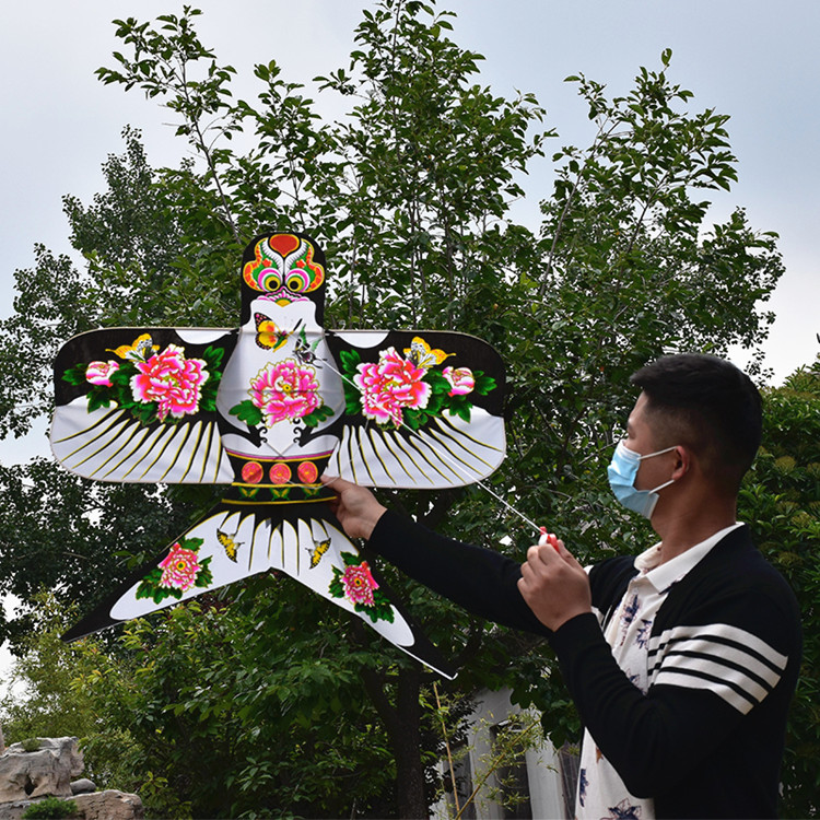 2021年新款潍坊燕子风筝成人儿童专用微风易飞中国风网红手工立体