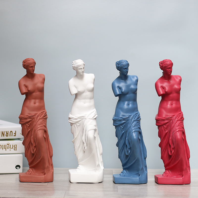 断臂维纳斯树脂工艺品古希腊爱神全身石膏像雕像摆件家居软装饰品