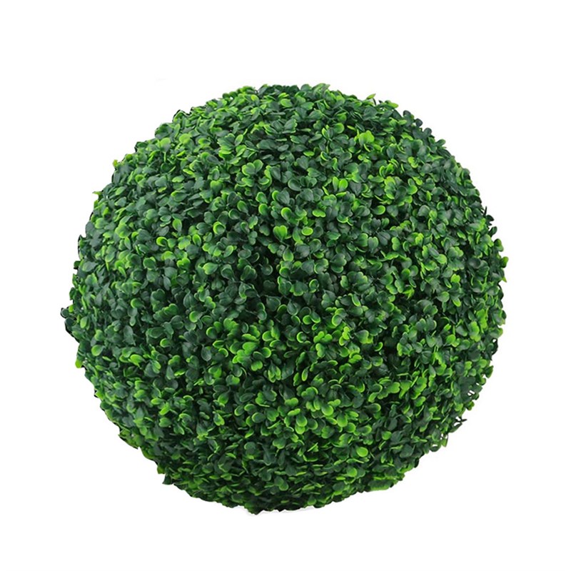 速发New 12-40cm Artificial Grass Topiary Balls Out/Indoor Ha