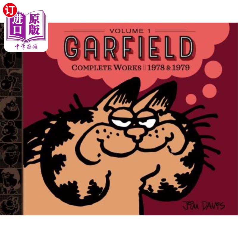 海外直订Garfield Complete Works: Volume 1: 1978 & 1979 加菲猫全集:第1卷:1978 & 1979