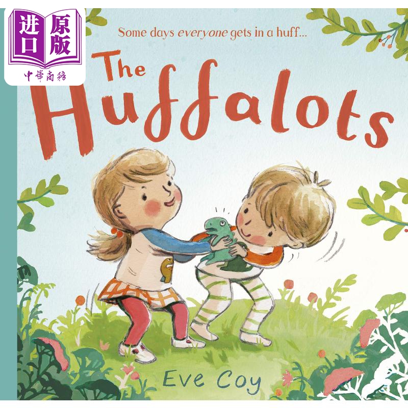 现货 The Huffalots 气饱饱 英文原版 进口原版 2岁到5岁 儿童图画书 Eve Coy【中商原版】