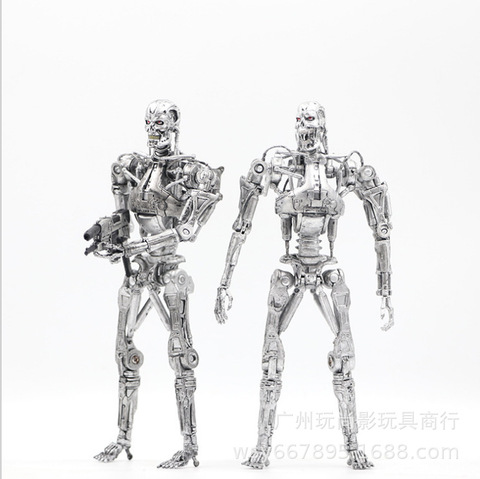 7骨架终结者T800人偶模型可动机器人玩尚寸影NECA命运暗黑