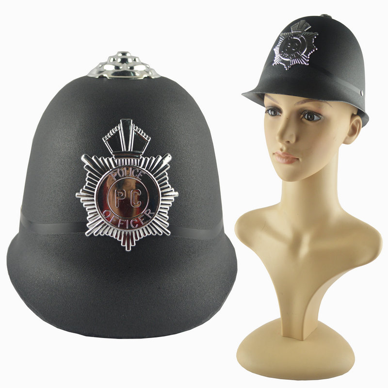 节日舞会表演帽子角色装扮骑士帽英国骑士帽警察帽子英国帽子头盔