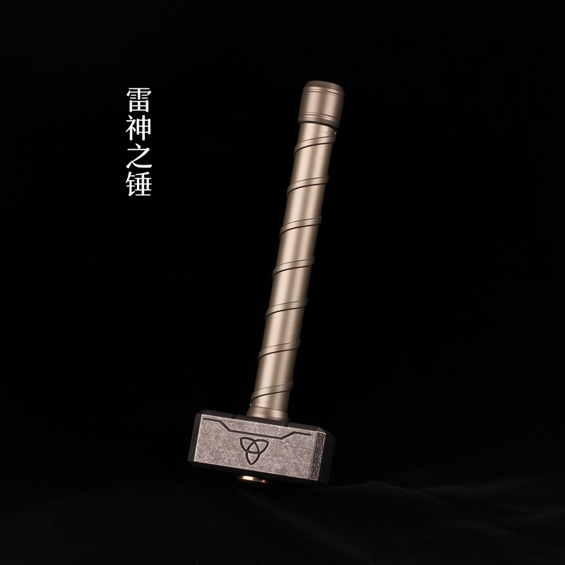 雷神之锤子全金属440C特种钢锤雷神索尔暴风战斧实用级EDC战锤