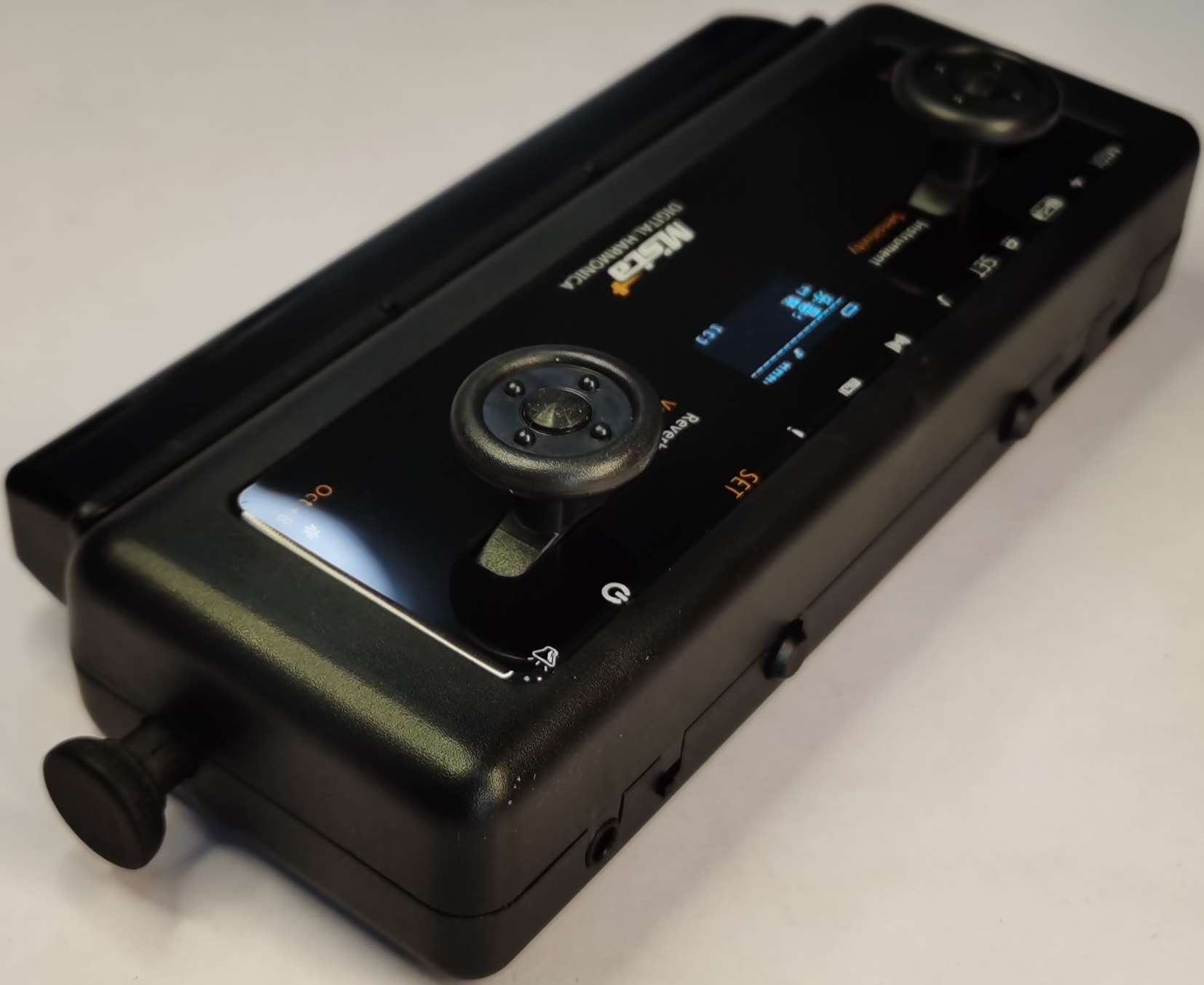 新款墨兹卡国产数码MIDI电子12孔半音阶口琴HM12数字变音乐器内置