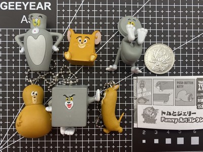 美国热门动画猫捉老鼠Q版卡通手机链 手机绳 小汤和小杰 挂件挂饰