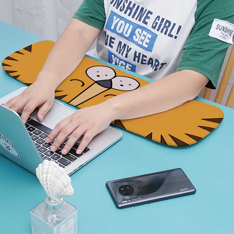 卡通海绵手胳膊肘垫垫键盘鼠标手办公桌面护肘托护腕趴睡鼠标垫