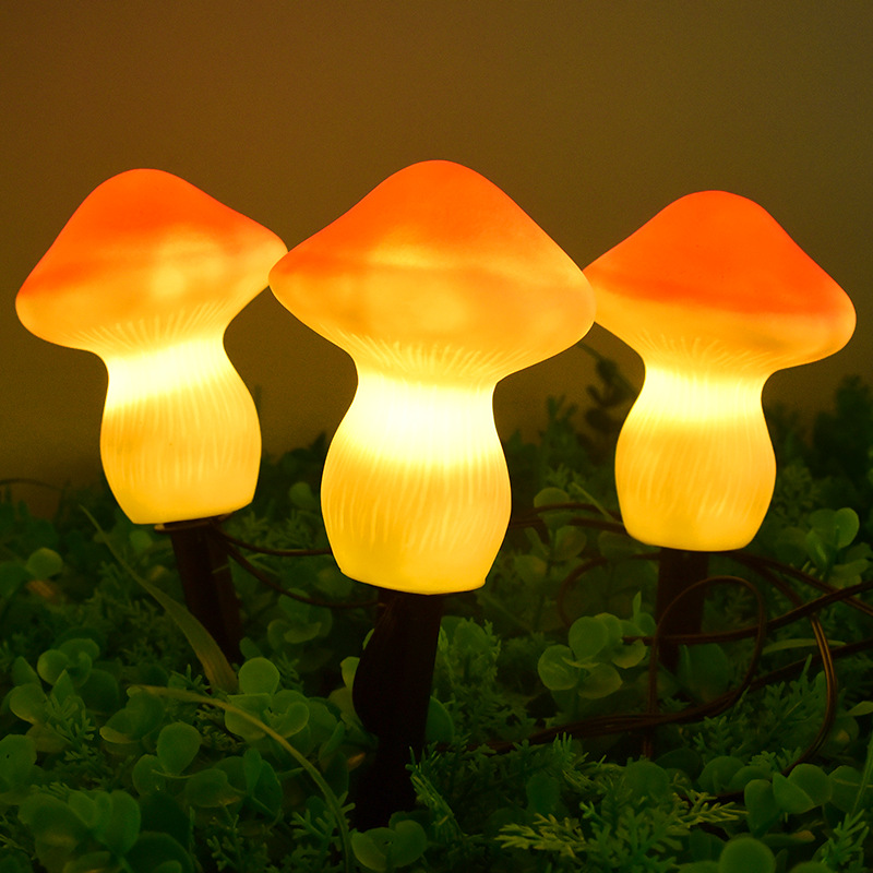 太阳能户外庭院灯阳台花园氛围装饰蘑菇灯室外造景布置景观草坪灯