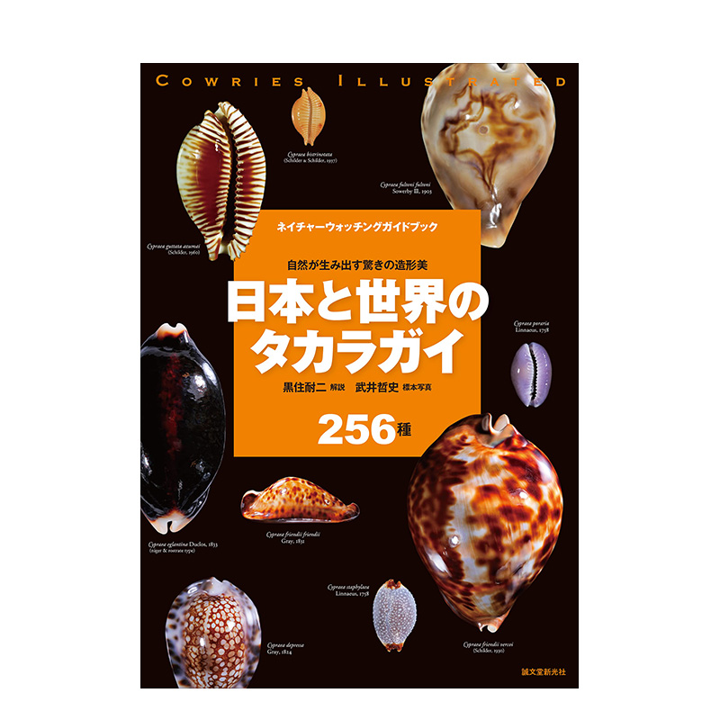 【预售】日本と世界のタカラガイ 日本和世界的大河蚌：大自然造物的神奇之美 自然观察指导手册