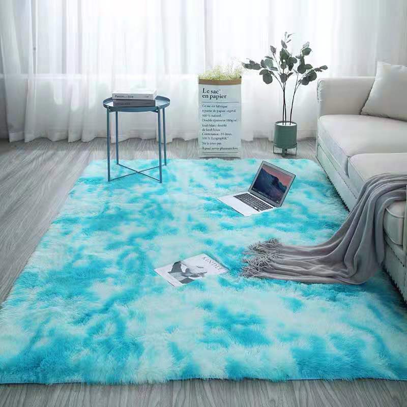 地毯卧室地毯客厅满铺北欧ins茶几床边毯房间床下毛绒毛毯地毯