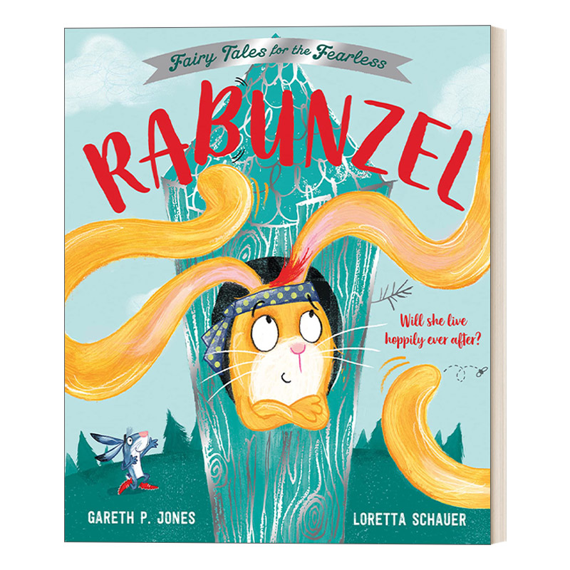 英文原版绘本 Fairy Tales For The Fearless — Rabunzel 长耳朵兔子 关于勇气的童话故事 英文版 进口英语原版书籍