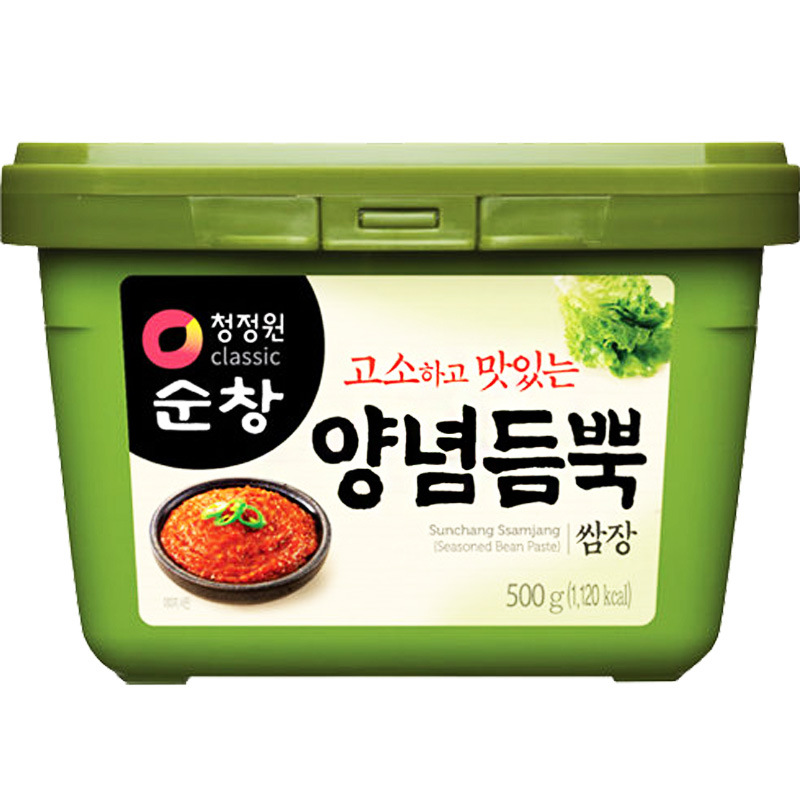 清净园包饭酱500g/盒 韩国蒜蓉辣酱韩式生菜蘸酱烤肉炸鸡蘸酱