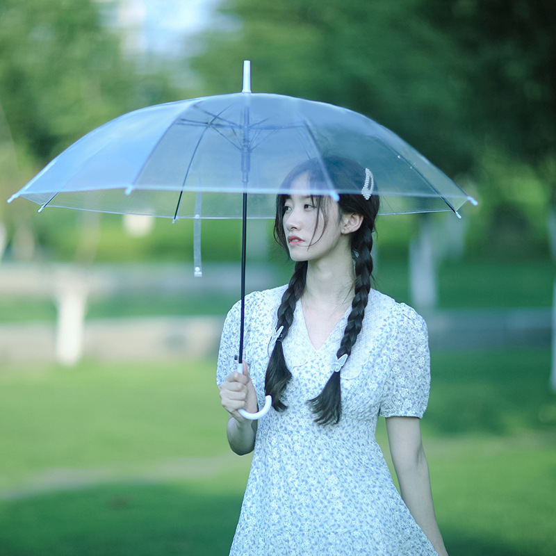 雨中透明伞