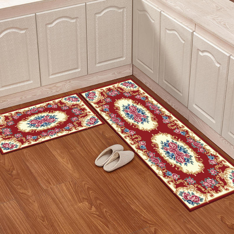 厨房地垫吸水吸油防油防水进门口垫子欧式地毯卫生间防滑耐脏脚垫