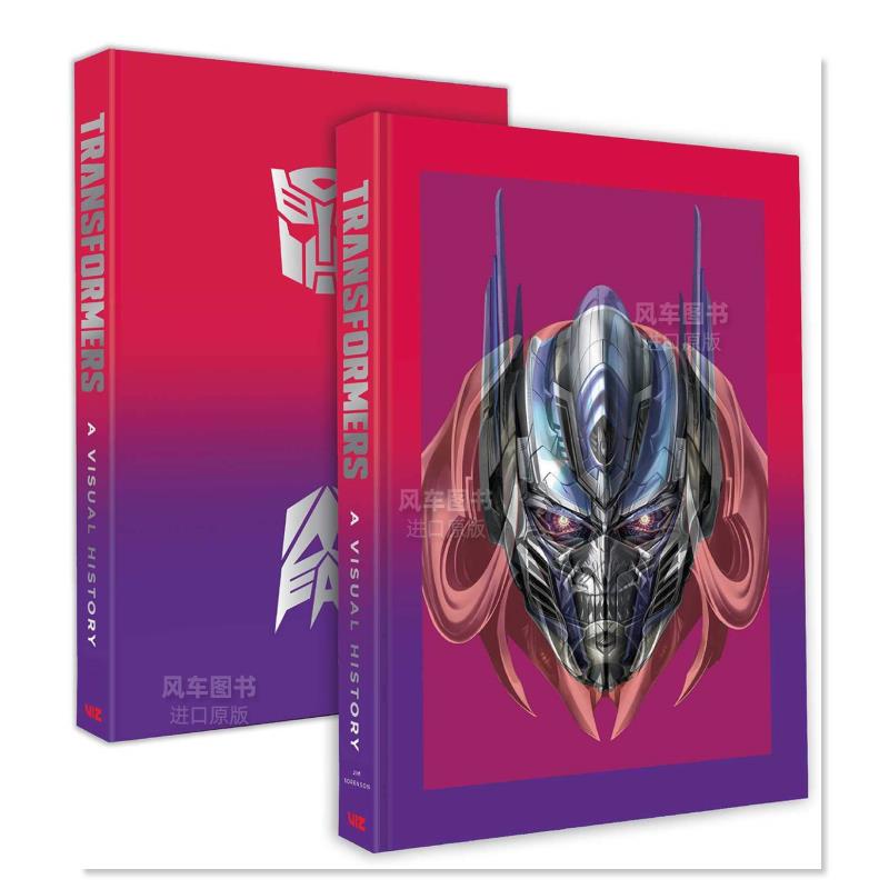 【预 售】变形金刚:视觉历史 Transformers: A Visual History (Limited Edition)英文插画原画设定集原版图书外版进口书籍Sorenso