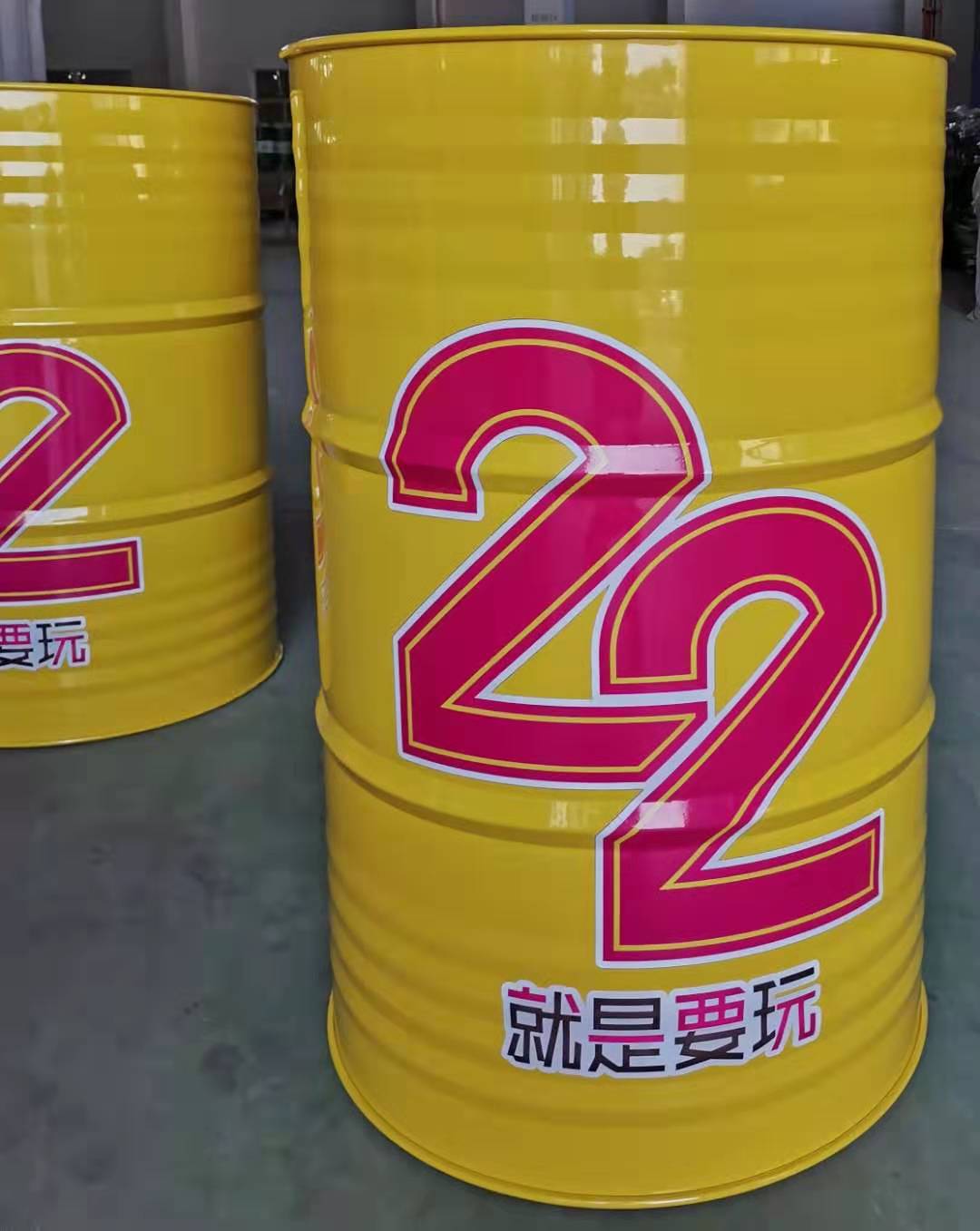 油桶200升桶 装饰200升铁桶 装饰幼儿园汽油桶柴油桶200L大铁桶