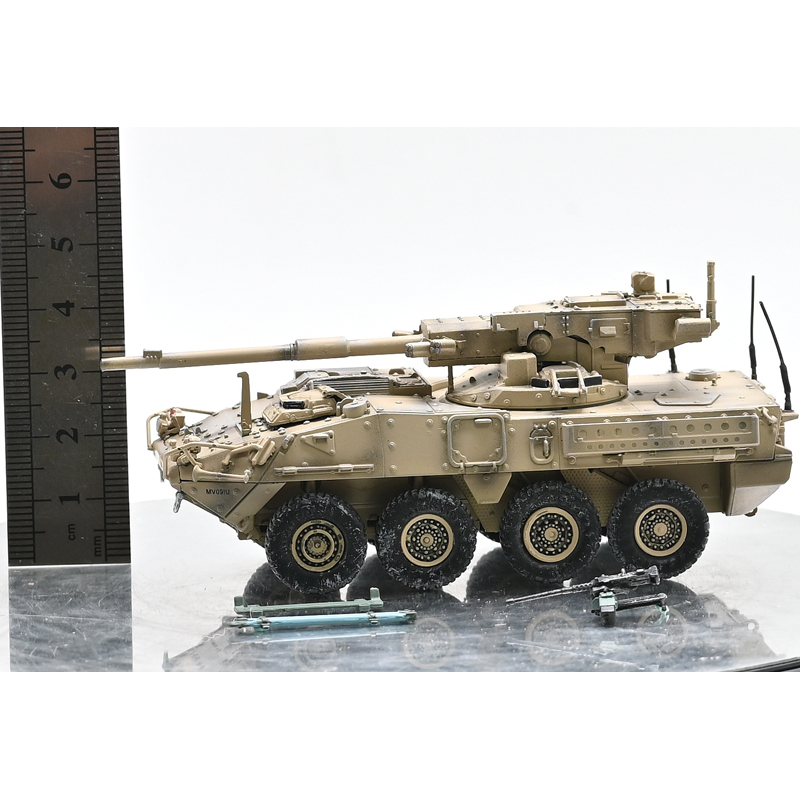 三荣模型 美国 M1128 斯崔克机动火炮系統 沙色 完成品模型