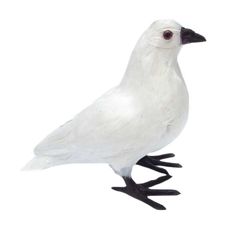 网红仿真鸽子摆件白鸽道具飞翔鸽婚庆装饰动物模型鸟类标本模型和