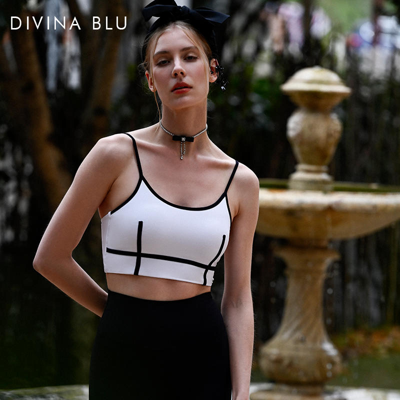 DIVINA BLU春夏新款瑜伽服健身舞蹈雅典系列迪唯纳艺术文胸24内衣