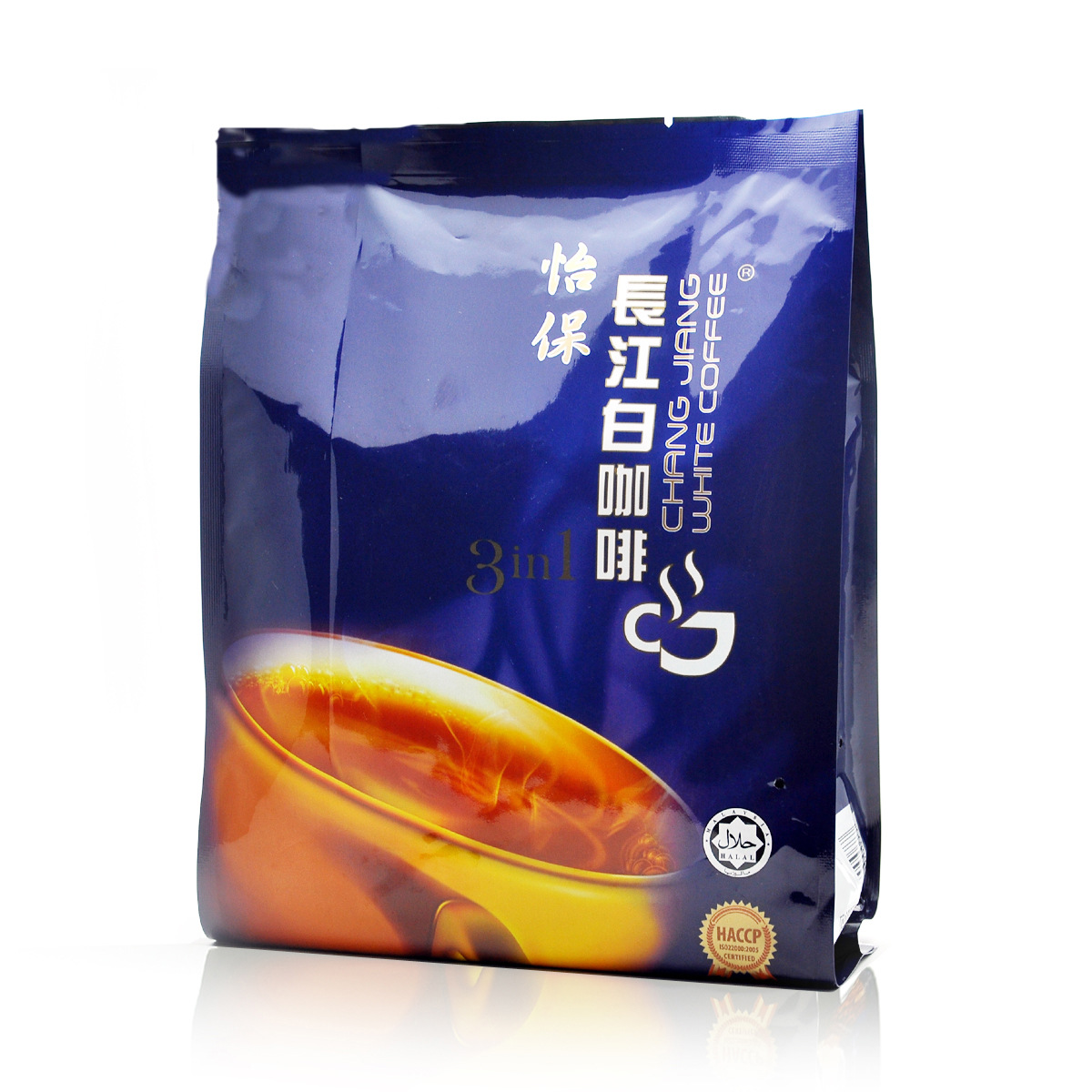 怡保长江白咖啡三合一咖啡 马来西亚原装进口速溶咖啡40g*15袋