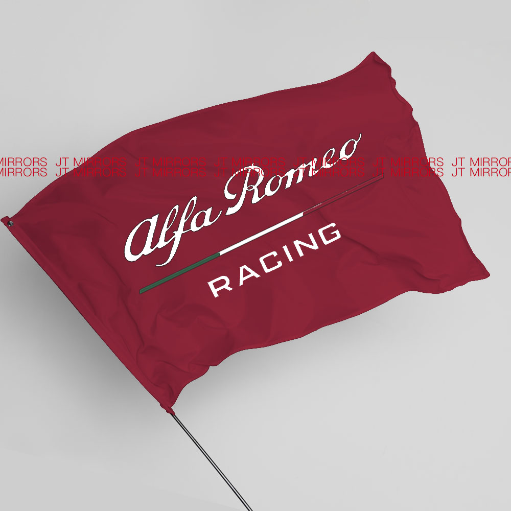 F1一级方程式赛车周冠宇阿尔法罗密欧赛车法拉利队旗Alfa Romeo