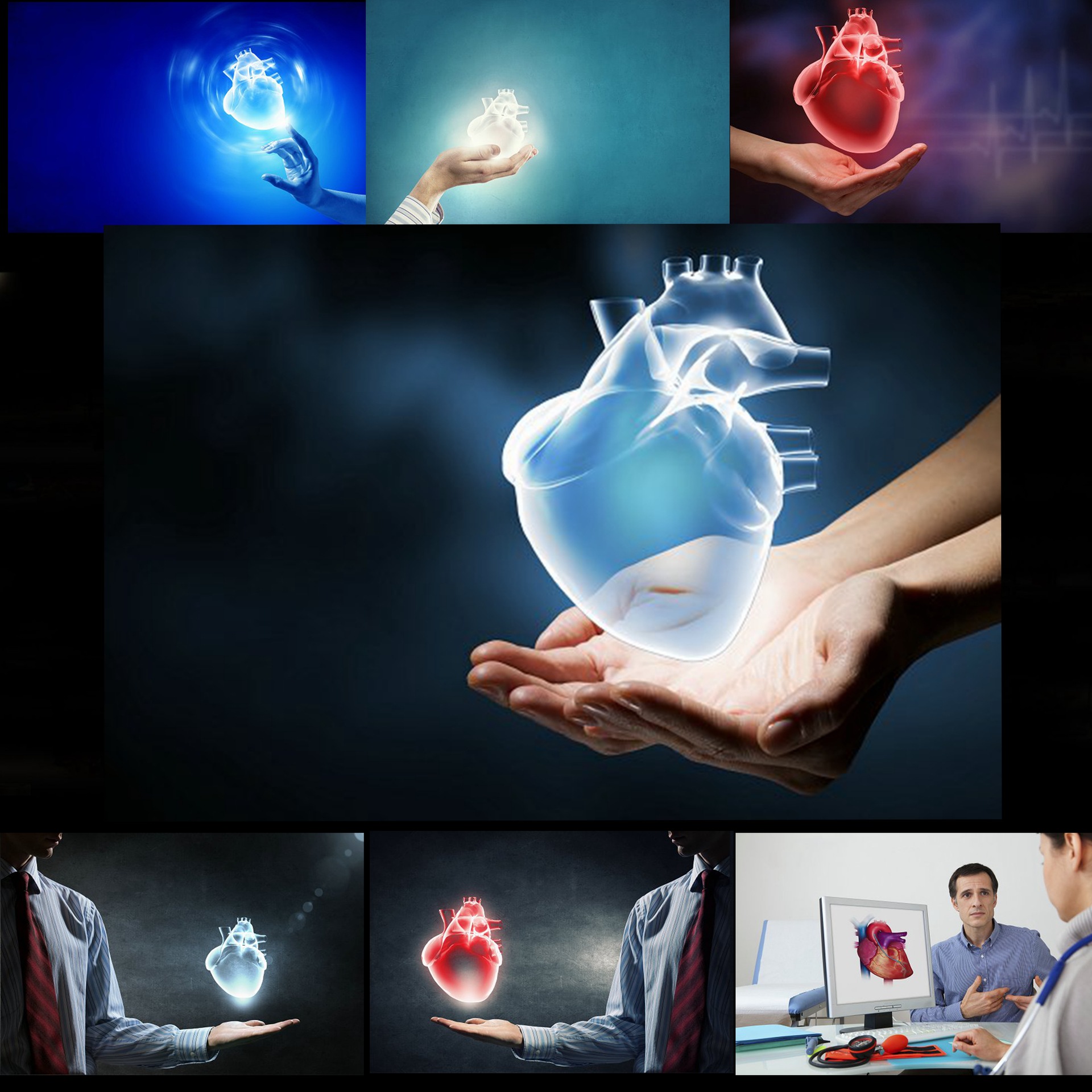 30369心脏肺部高清人体器官组织图片大脑心脏肝脏肠胃脾肺部海报