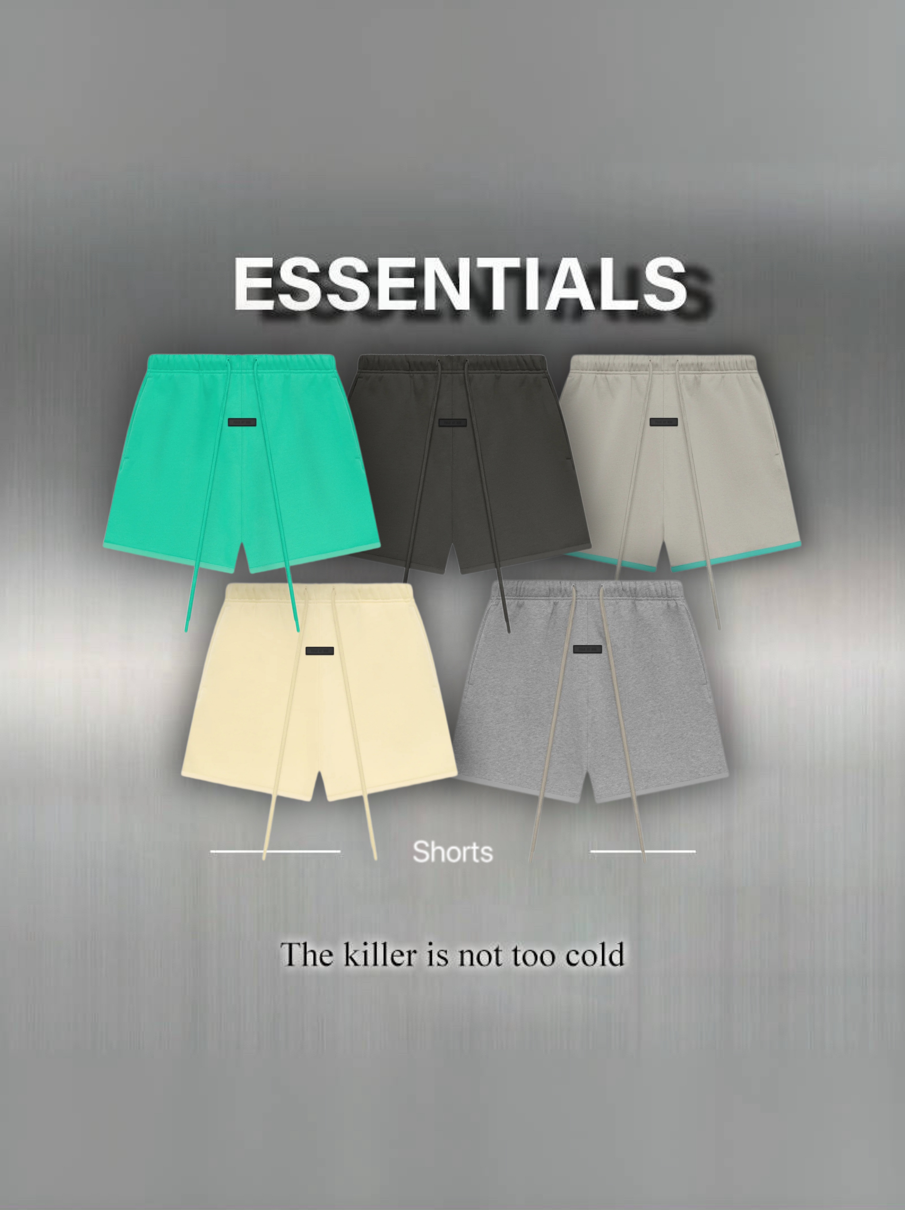 essentials短裤
