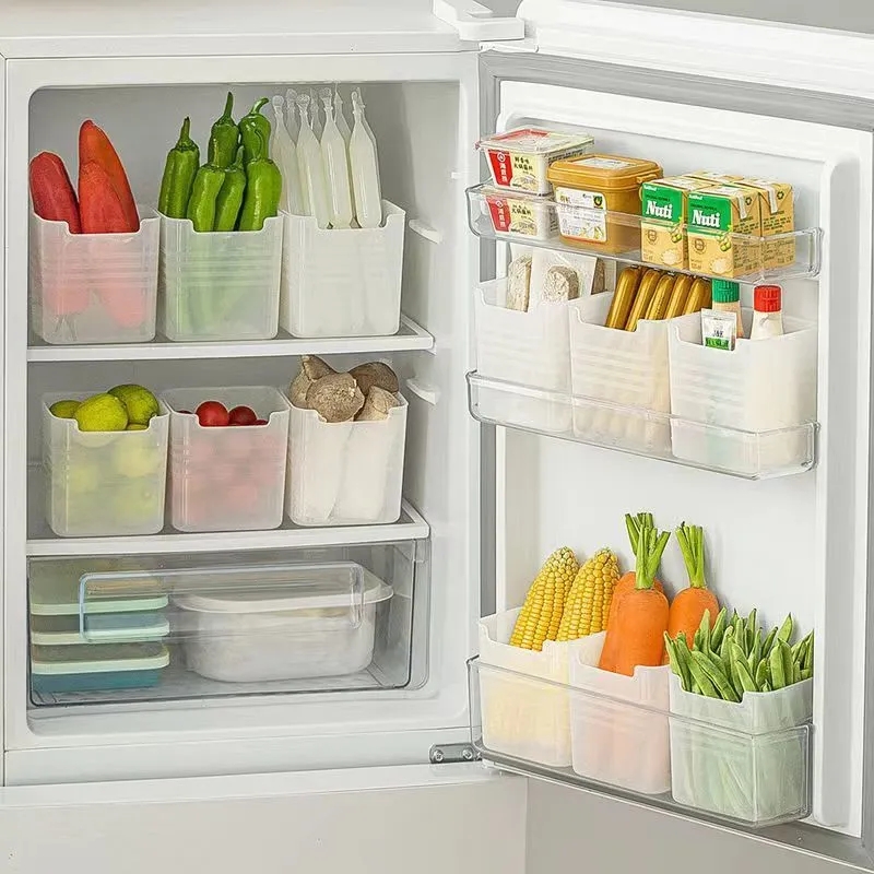 L冰柜收纳盒扩容食物分类储物盒水果蔬菜分类保鲜盒姜蒜冰箱收纳