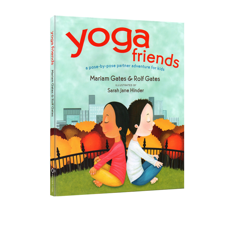 【自营】英文原版 Yoga Friends 儿童英语启蒙认知精装绘本 锻炼身体协调能力和注意力 指导孩子瑜伽动作 亲子互动练习